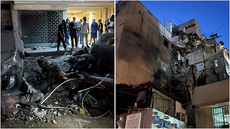 Blast Reported At Beirut, IDF Confirms 'Targeted' Strike - | Photo: AP